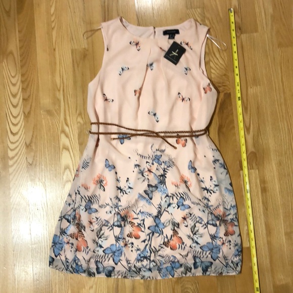 Atmosphere Dresses & Skirts - NWT Butterfly chiffon with belt